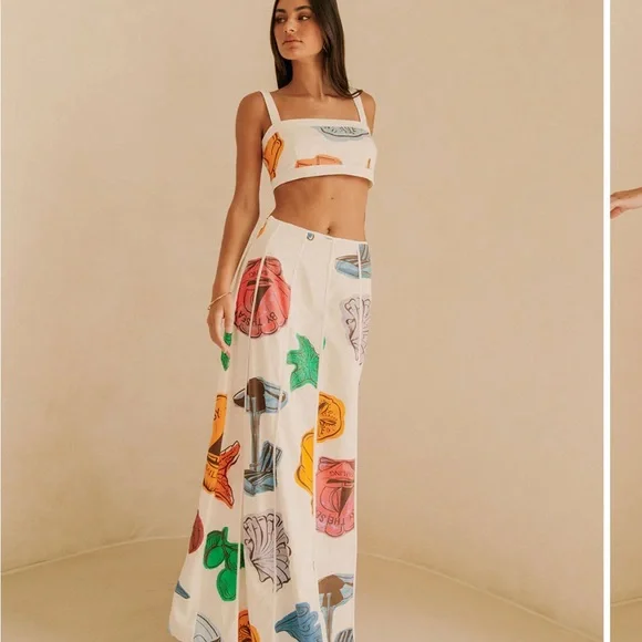 Sabo Skirt Audrey Skirt By The Sea Size XS New - Picture 3 of 7